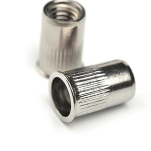 Reduce Head Knurled Body Stainless Steel Rivet Nut